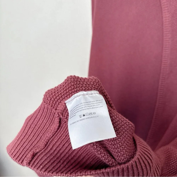 Lululemon Womens 16 Cashlu Crossover Back Sweater Smoky Red - Picture 13 of 14